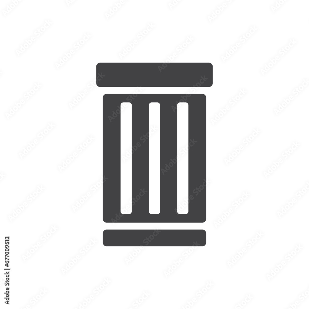 recycle bin icon vector illustration design recycle bin icon vector illustration design