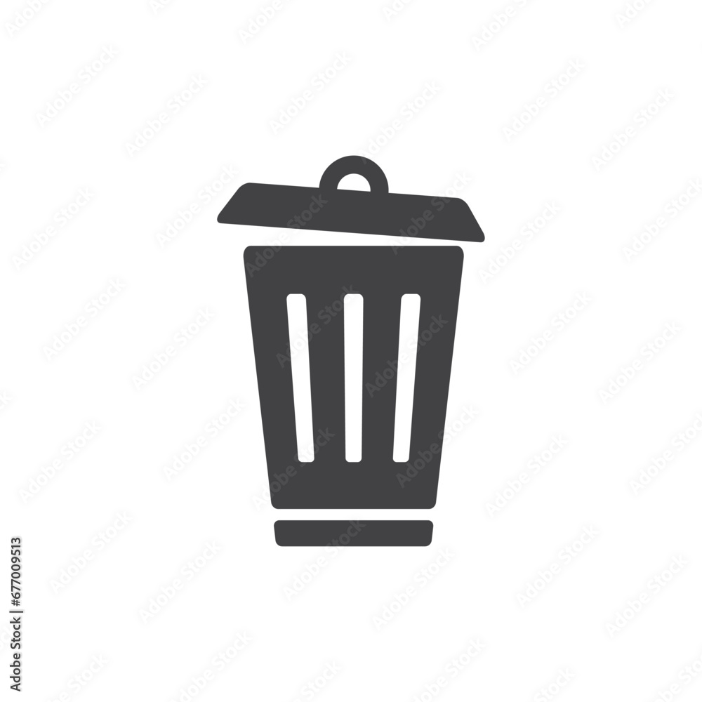 recycle bin icon vector illustration design recycle bin icon vector illustration design