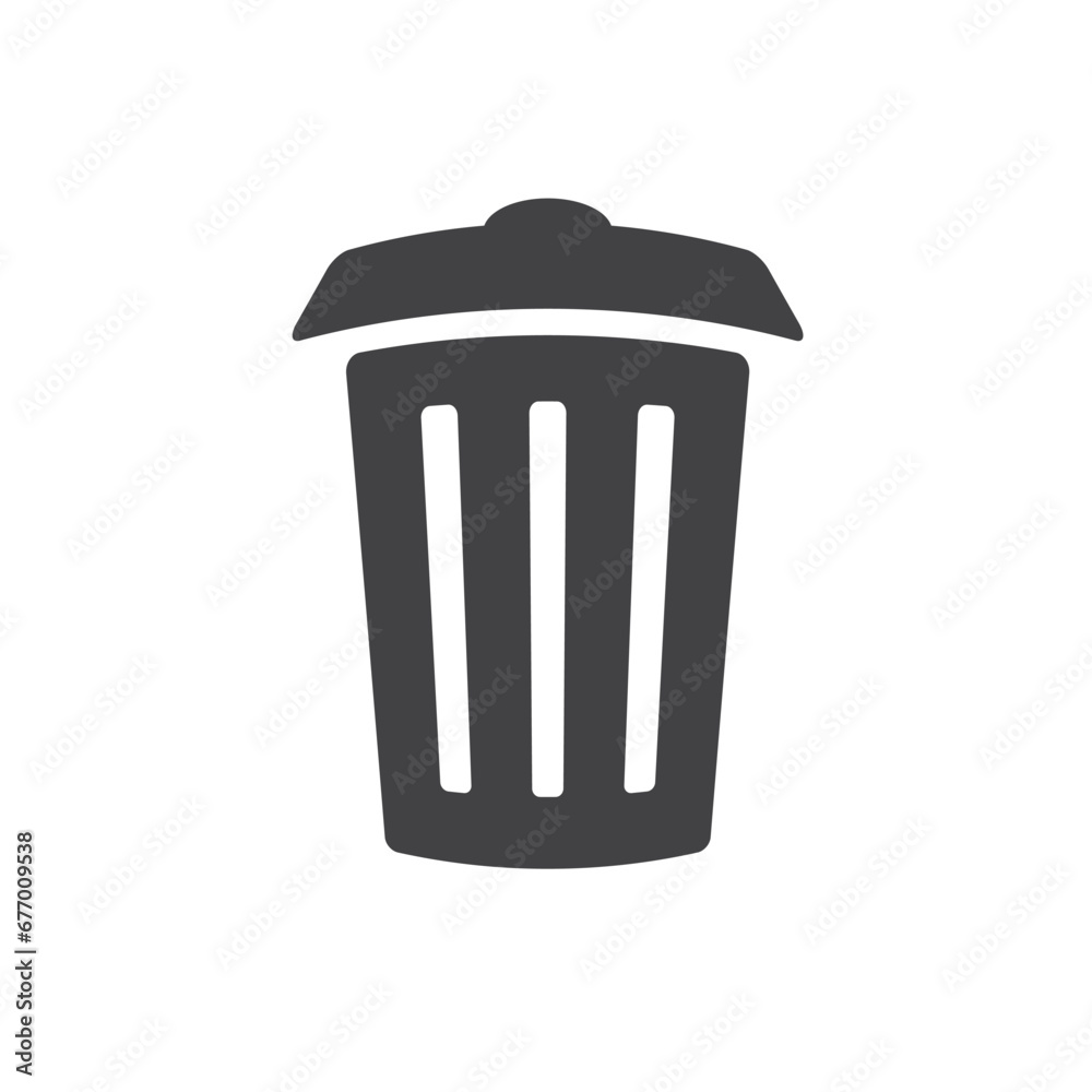 recycle bin icon vector illustration design recycle bin icon vector illustration design