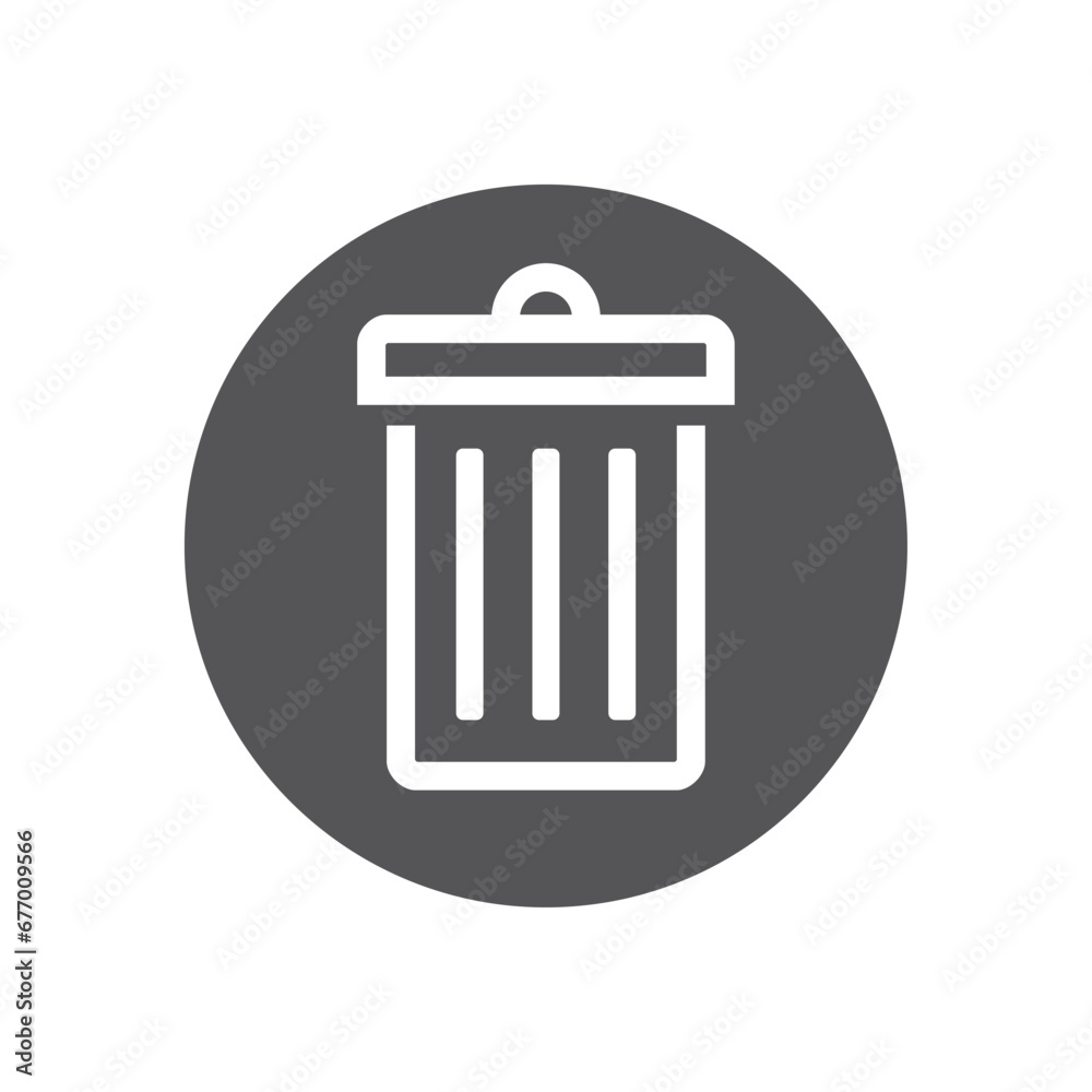 recycle bin icon vector illustration design recycle bin icon vector illustration design