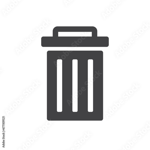 recycle bin icon vector illustration design