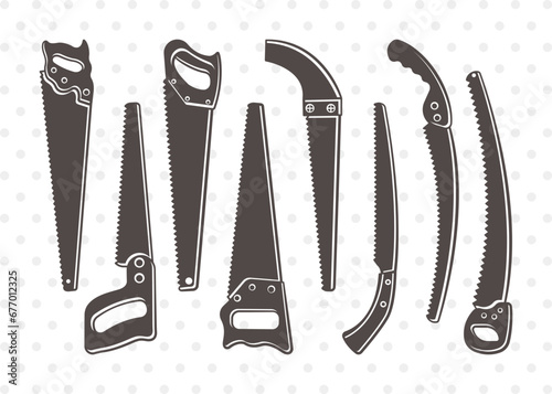 Hand Saw Clipart SVG Cut File | Meat Hand Saws Svg | Lumberjack Saw Svg | Handsaw Shape Svg | Handsaw Tool Svg | Carpenters Tools Svg | Hand Saw Svg Bundle