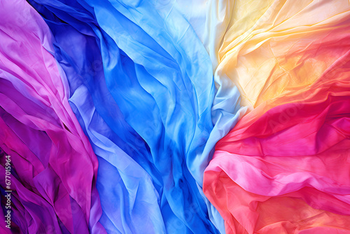 Colorful Cloth Backgrounds-Generative AI