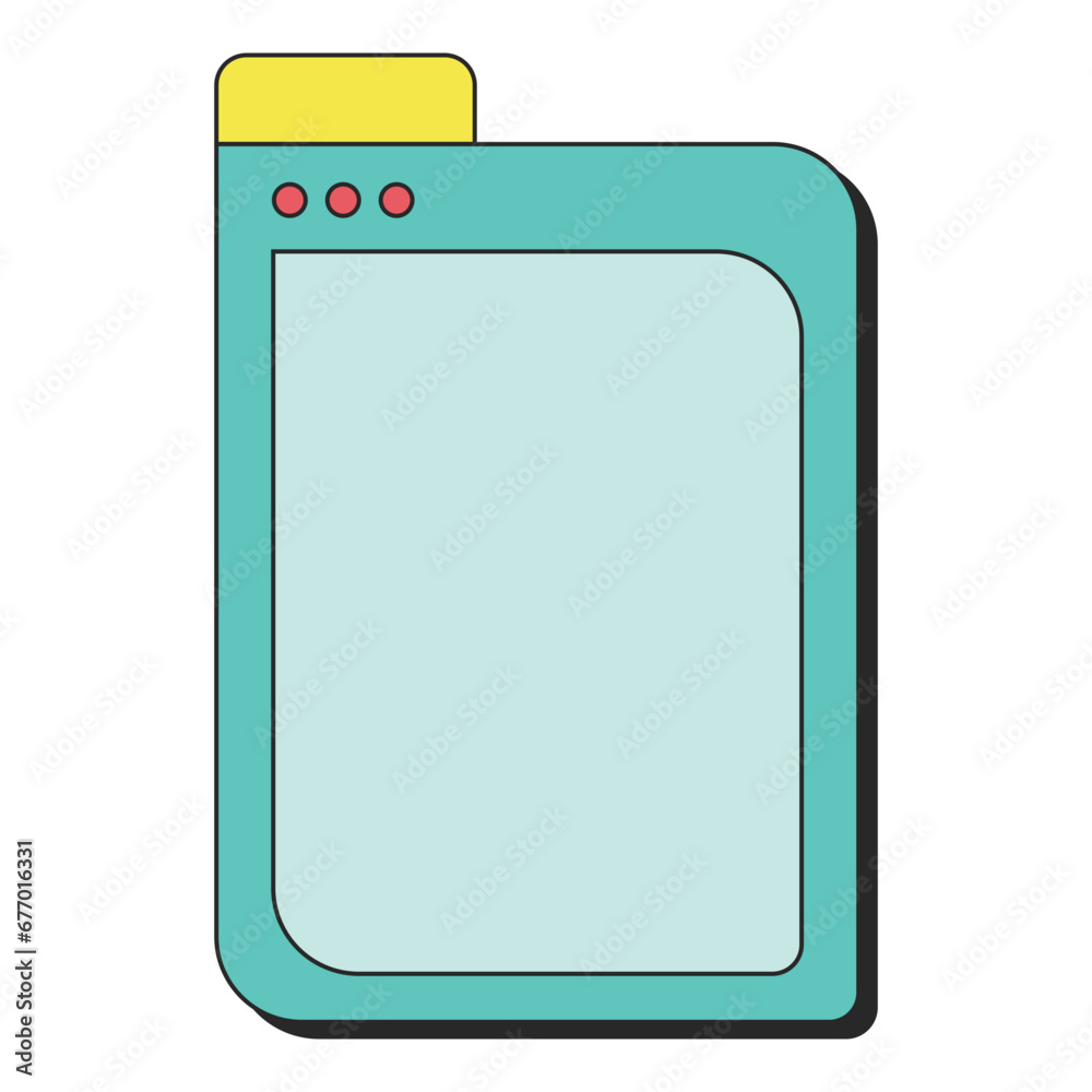 Retro infographic text box. User interface, ui, browser text box. Vector illustration. Retro infographic text box. User interface, ui, browser text box. Vector illustration.