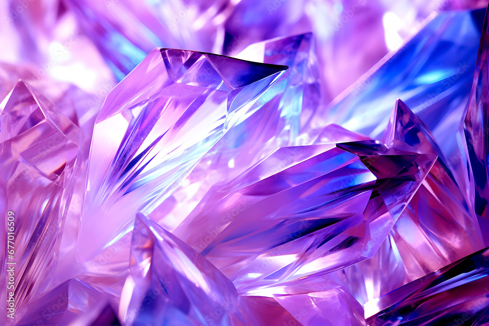 Colorful Crystal Texture Backgrounds-Generative AI Colorful Crystal Texture Backgrounds-Generative AI