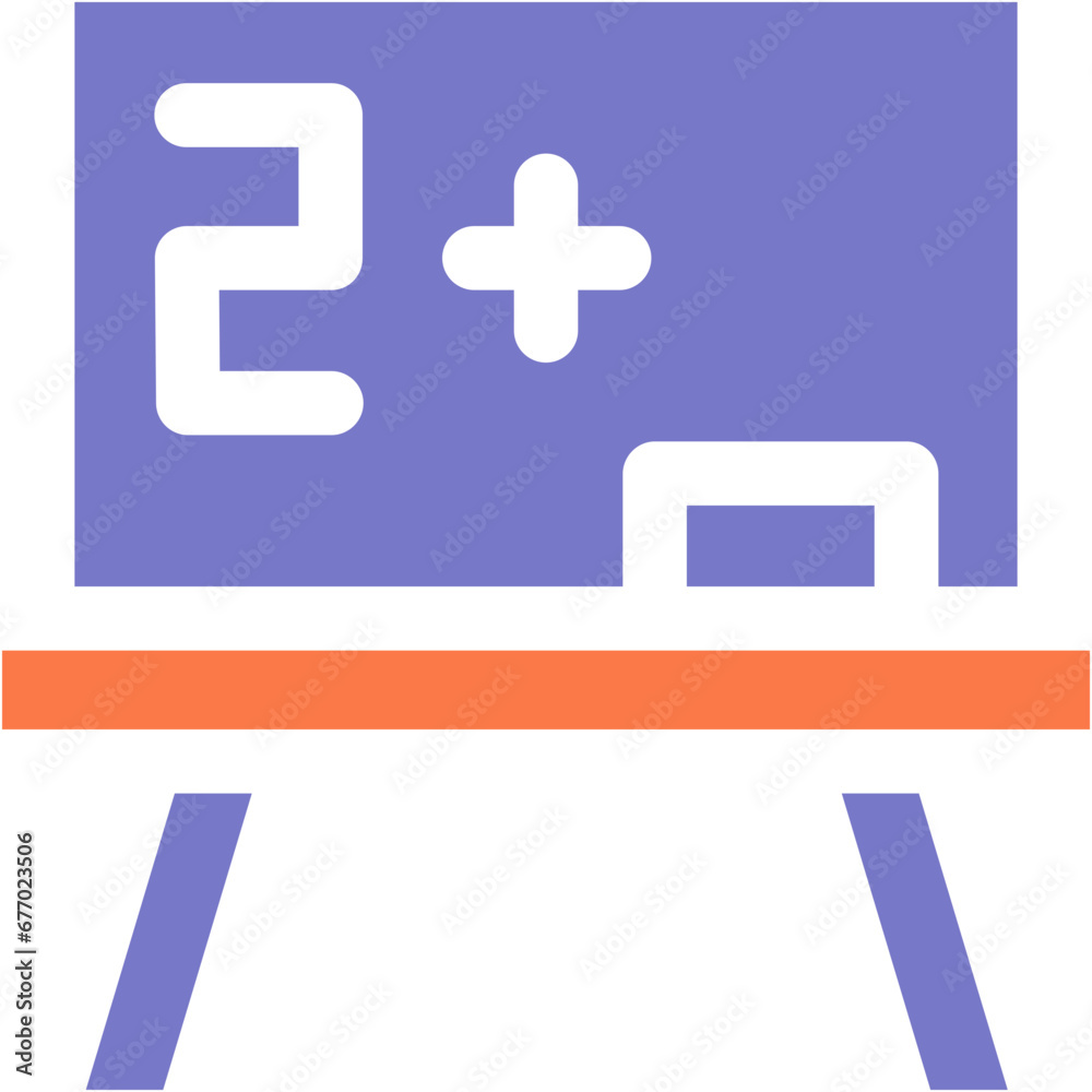 Fototapeta premium Math vector design icon .svg