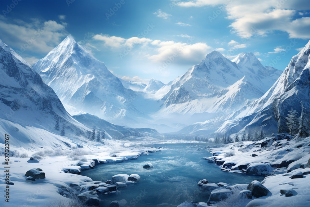 custom made wallpaper toronto digitalglacier in the mountains