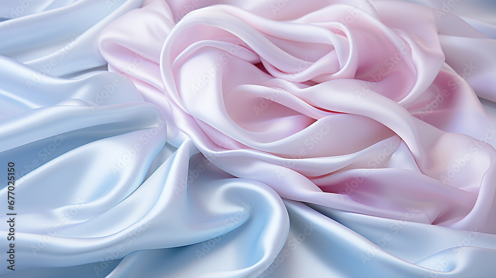 Obraz premium pink silk background HD 8K wallpaper Stock Photographic Image