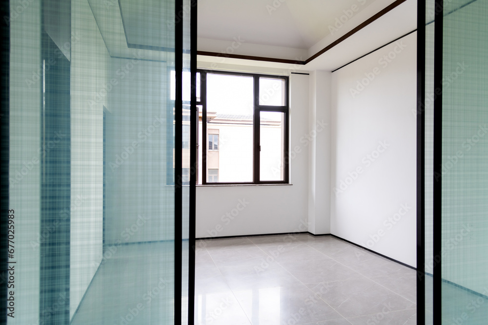 Fototapeta premium Empty bedroom in the house