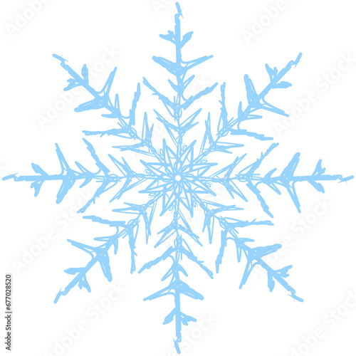 snowflakes on a white background