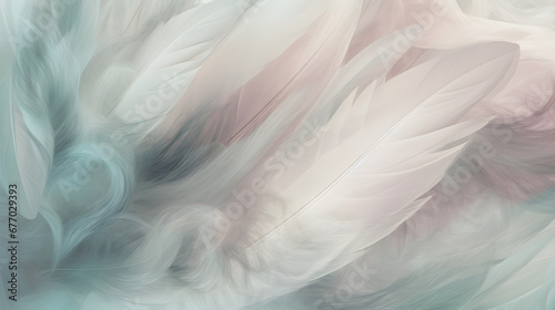 soft abstract feather fluffy background wallpaper © LV
