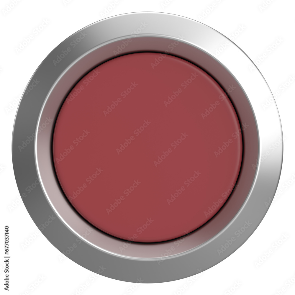 3D circle button. Empty button. 3D illustration. 3D circle button. Empty button. 3D illustration.