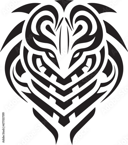Logo Schlange Tribal Tattoo