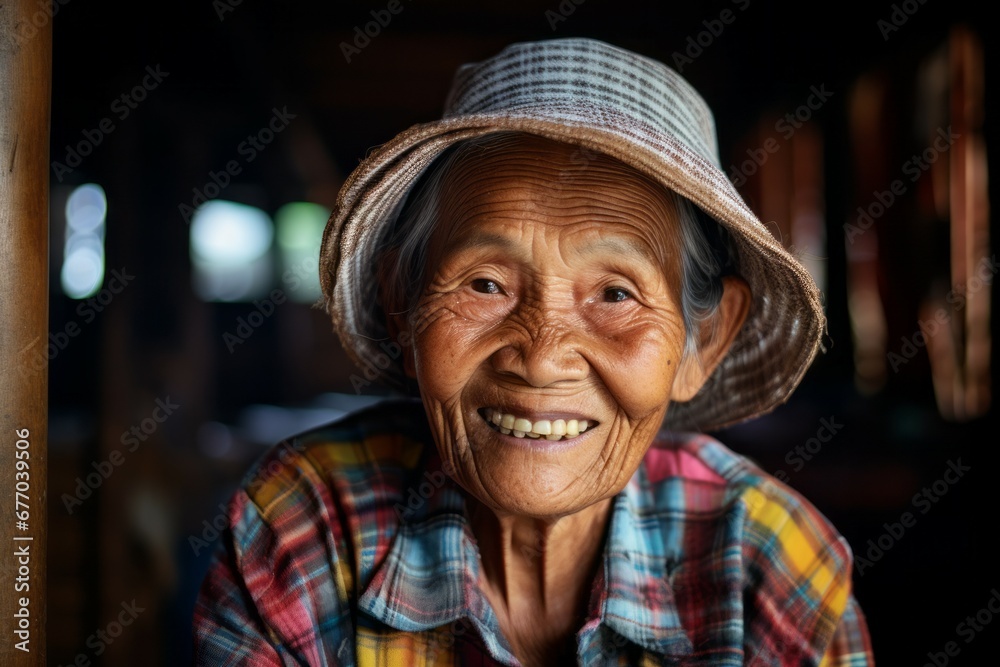 smiling old woman smiling old woman