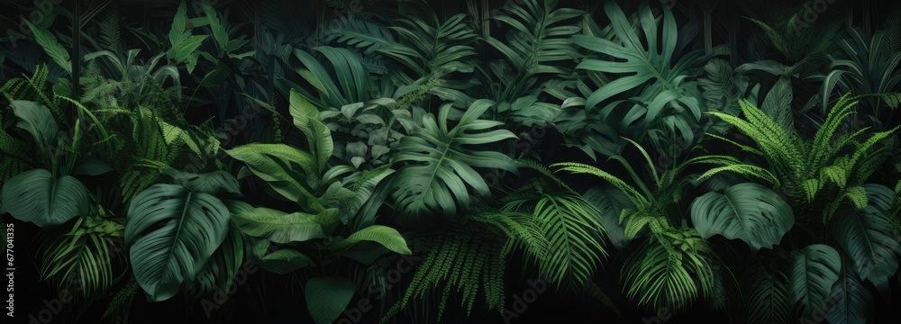 Fototapeta premium A Symphony of Vibrant Botanical Life