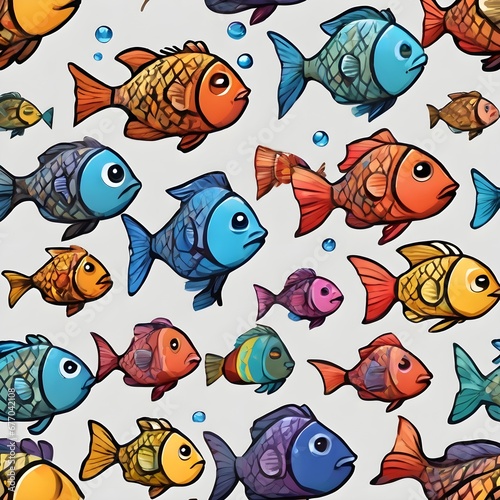 Fish Icon Background Very Cool