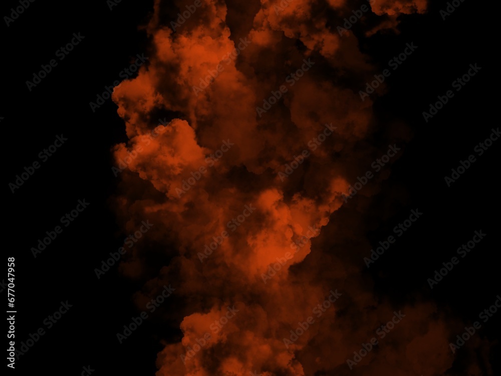 Red smoke or a faint mist floated in the dark. Tablet-generated illustrations are used for background images. Red smoke or a faint mist floated in the dark. Tablet-generated illustrations are used for background images.