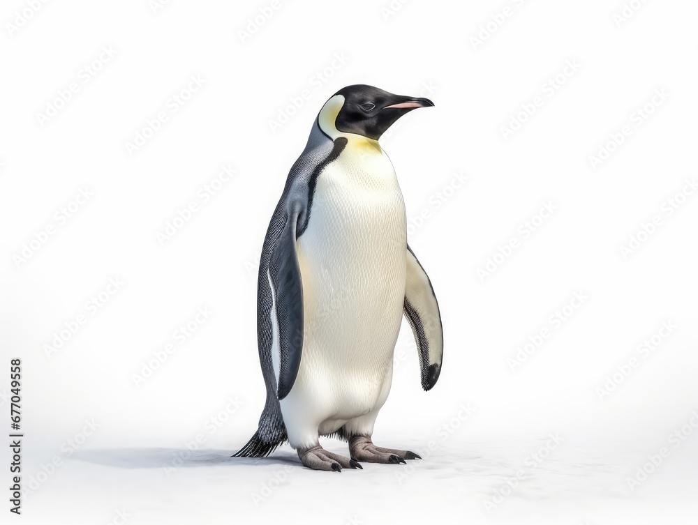 Obraz premium Penguin isolated on white background