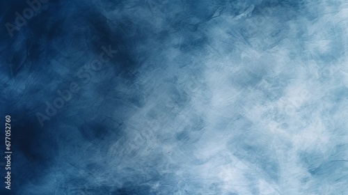 Abstract watercolor paint background dark blue color grunge texture for background, banner, Generative AI