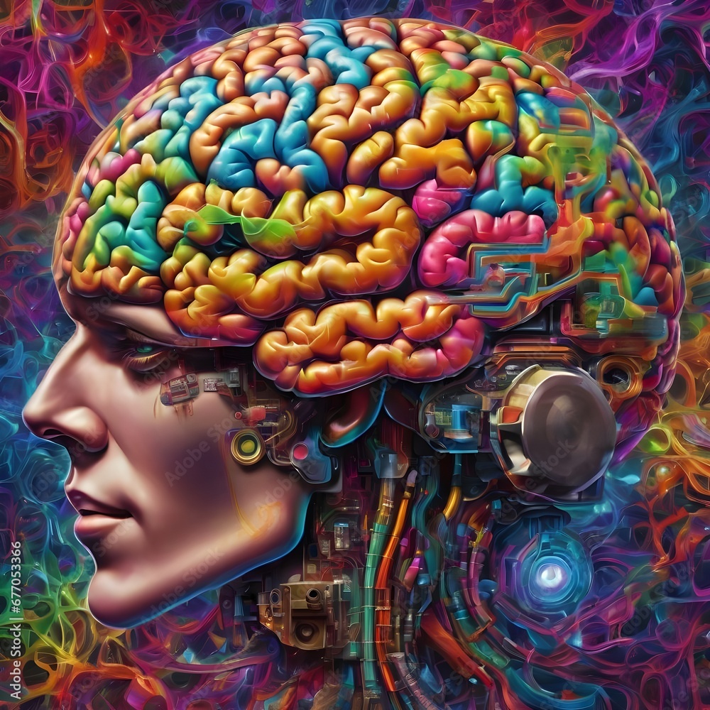 Fototapeta premium human brain anatomy
