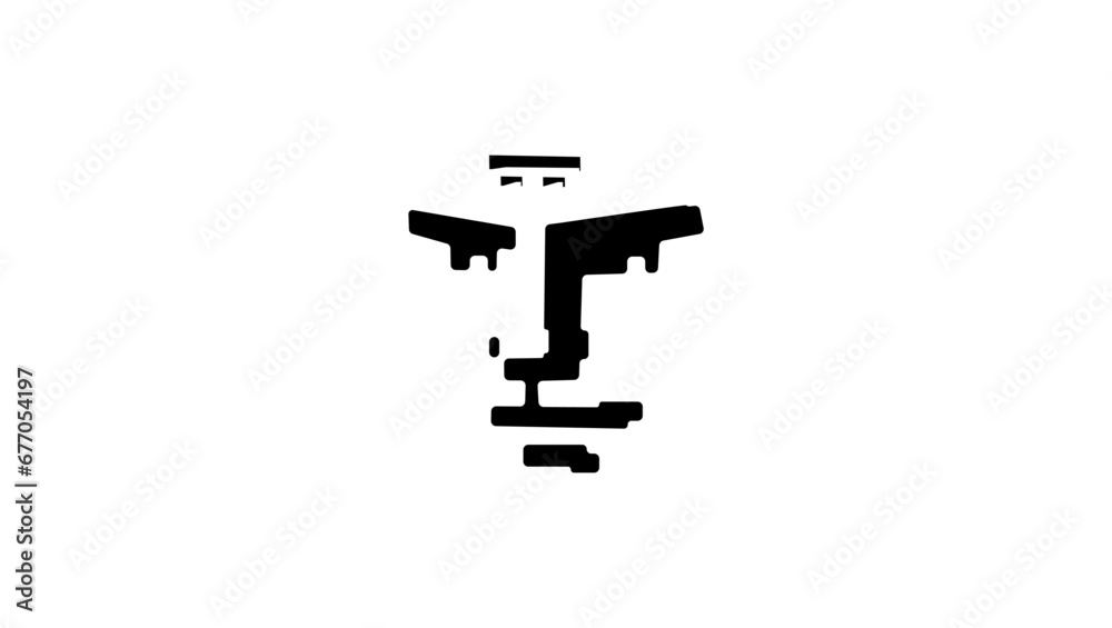 human face with usb port, concept of learning human face with usb port, concept of learning