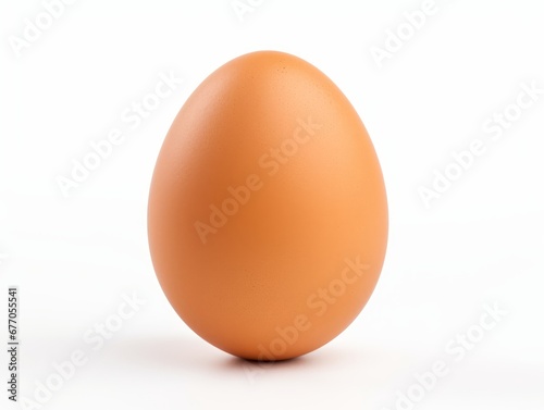 egg isolated on a white background