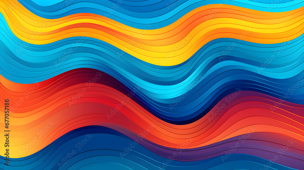 abstract colorful background with waves abstract colorful background with waves