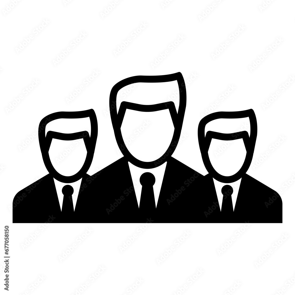 Business team icon Business team icon