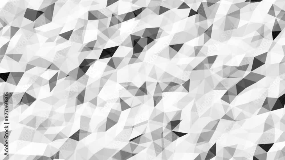 white polygon pattern background