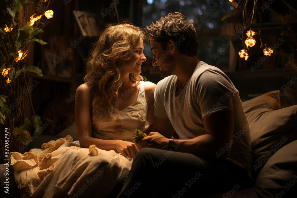Couple in love. Couple in love.