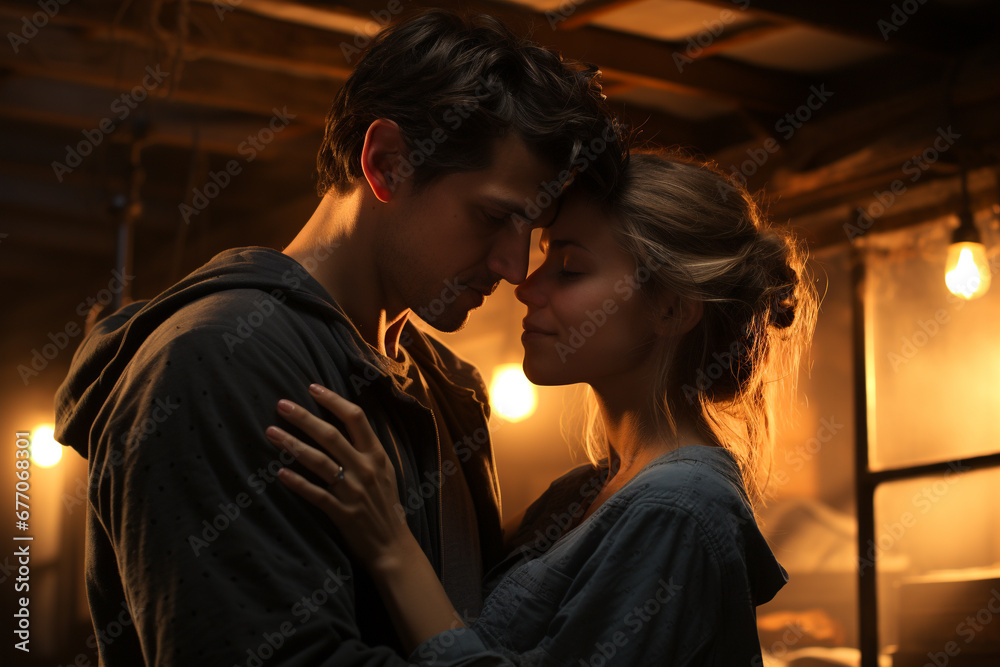 Couple in love. Couple in love.