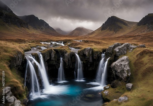 Ethereal Enclave  Isle of Skye s Fairy Pools Whispers.