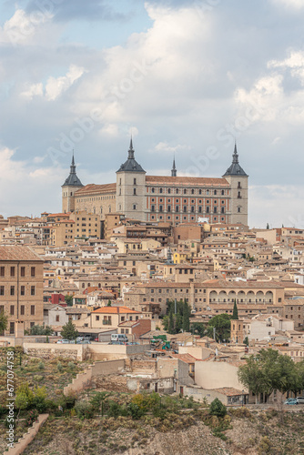 Ciudad y alcázar Toledo, España