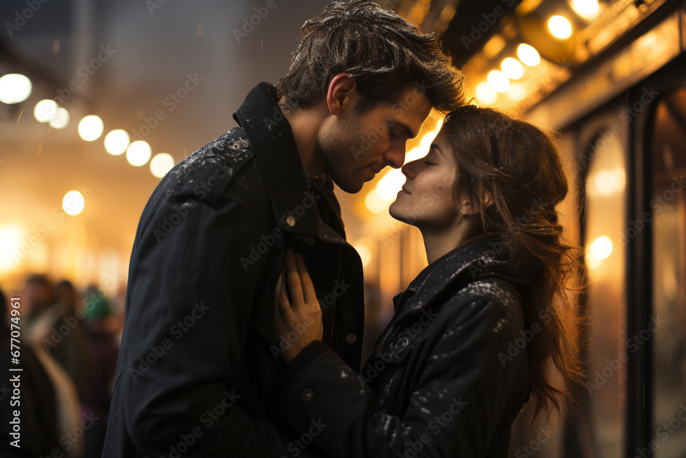 People in love. People in love.