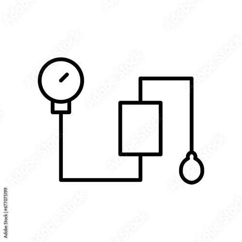 blood pressure line icon