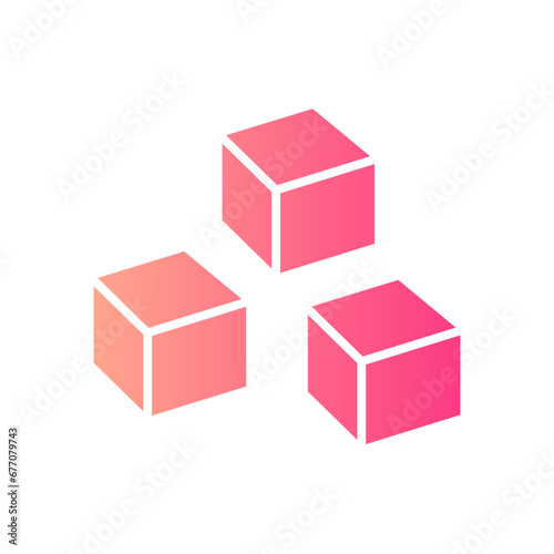 sugar gradient icon