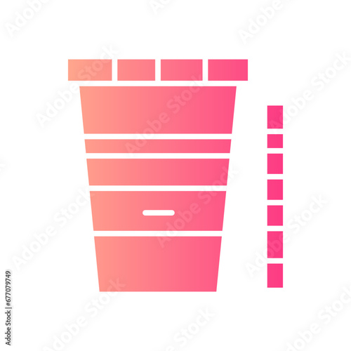 urine test gradient icon