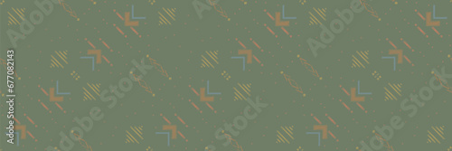 American ethnic native pattern.Traditional Navajo,Aztec,Apache,Southwest and Mexican style fabric pattern.Abstract vector motifs pattern.Design for fabric,clothing,blanket,carpet,woven,wrap,decoration