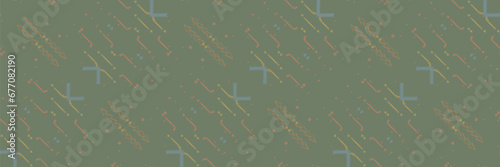 American ethnic native pattern.Traditional Navajo,Aztec,Apache,Southwest and Mexican style fabric pattern.Abstract vector motifs pattern.Design for fabric,clothing,blanket,carpet,woven,wrap,decoration