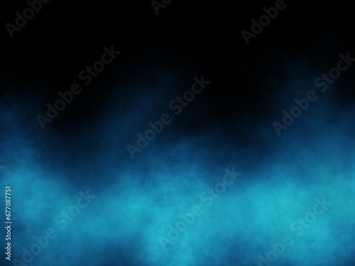 Light blue smoke or a faint mist floated in the dark. Tablet-generated illustrations are used for background images.