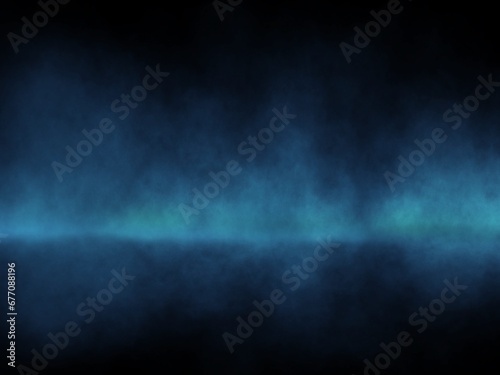 Light blue smoke or a faint mist floated in the dark. Tablet-generated illustrations are used for background images.
