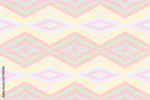 American ethnic native pattern.Traditional Navajo,Aztec,Apache,Southwest and Mexican style fabric pattern.Abstract vector motifs pattern.Design for fabric,clothing,blanket,carpet,woven,wrap,decoration