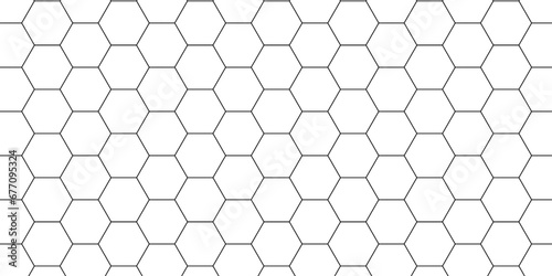 Background with hexagons White Hexagonal Background. Luxury honeycomb grid White Pattern. Vector Illustration. Futuristic abstract honeycomb mosaic white background. geometric mesh cell texture.