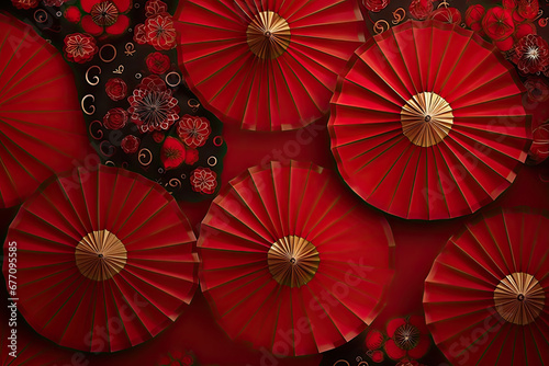 Chinese new year design background for gift card  presentation  wallpaper  marketing material
