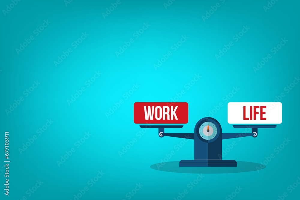 Balancing between work and life Balancing between work and life
