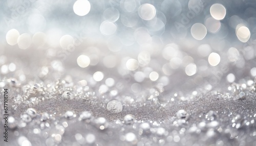 Silver Linings: Festive Background Glowing in Pastel Elegance