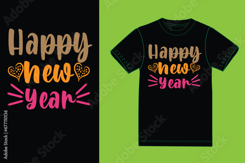 New year T-shirt design2024 ! Best New year t shirt design. supper t shirt design
