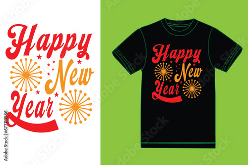 New year T-shirt design2024 ! Best New year t shirt design. supper t shirt design