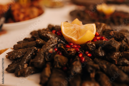 Weinblätter kochen gefüllte Weinblätter arabisch vegan lecker restaurant