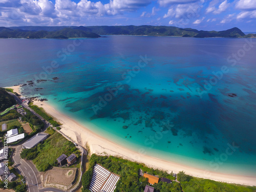 奄美大島 打田原海岸 空撮